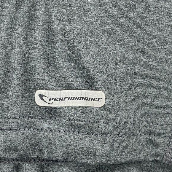 Tek Gear Shirt Mens Large Gray Compression Performance Long Sleeve Fitted Active - Picture 5 of 10